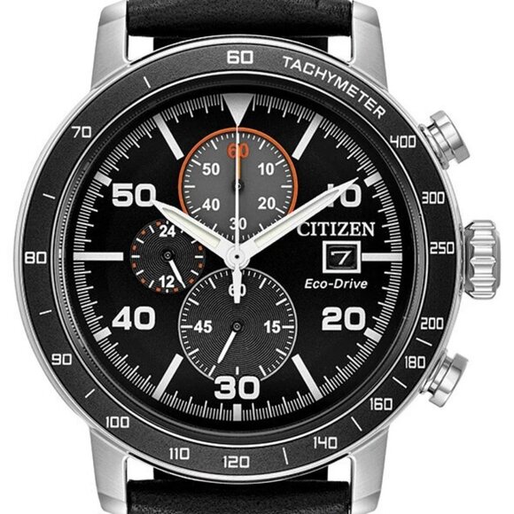 Citizen Eco-Drive Brycen Men's Chronograph Date Indicator Watch 44mm - Picture 1 of 4